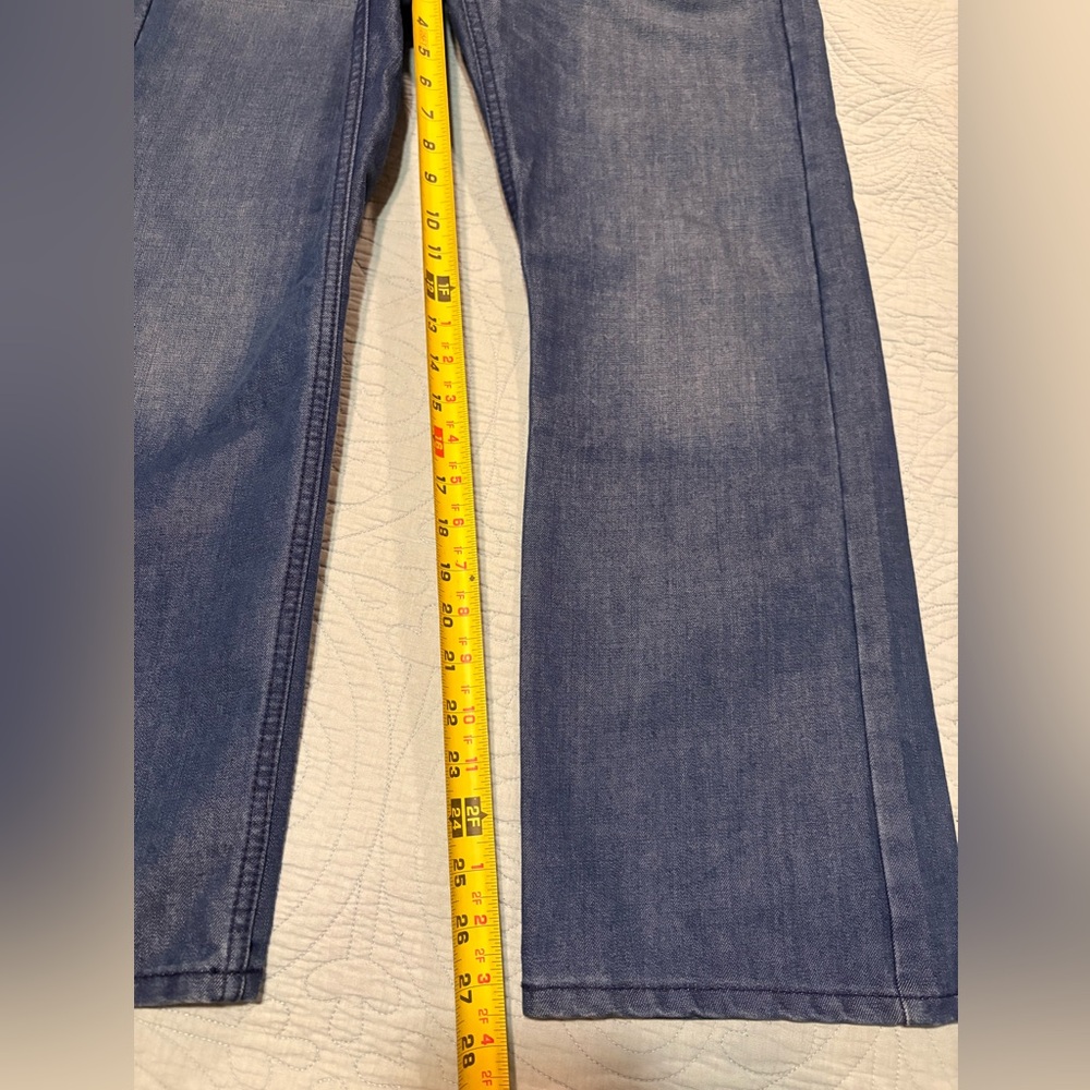 Levi's 514  new Dark Blue Straight Jeans size 14 or 33 /28 - Picture 6 of 10